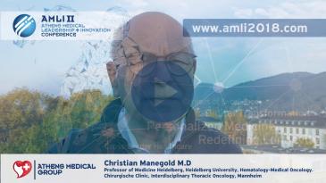 Embedded thumbnail for Christian Manegold, MD on AMLI 2018