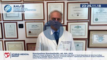 Embedded thumbnail for Professor Konstantinos Konstantinidis, on Robotic Surgery - AMLI 2018